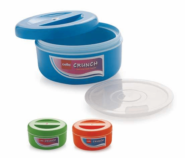 Cello crunch big 2 Containers Lunch Box 400 ml